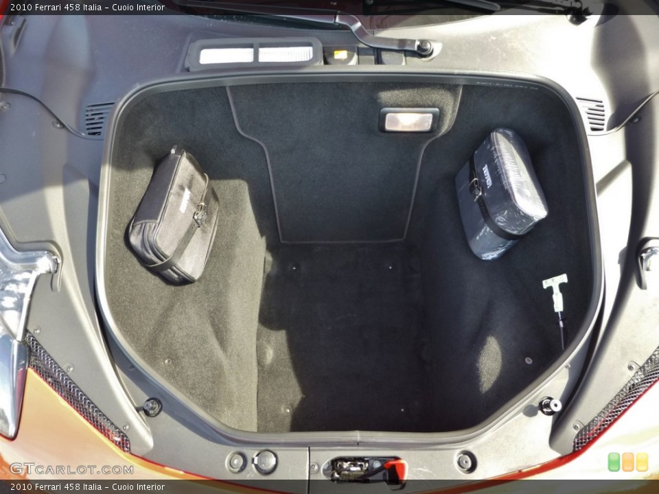 Cuoio Interior Trunk for the 2010 Ferrari 458 Italia #86721297