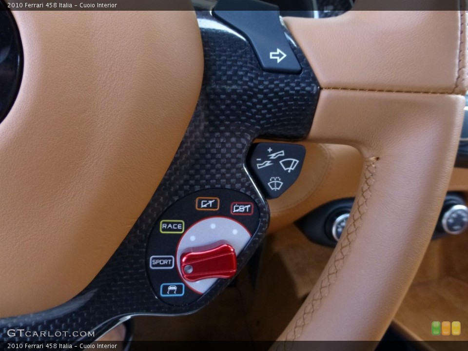 Cuoio Interior Controls for the 2010 Ferrari 458 Italia #86721672
