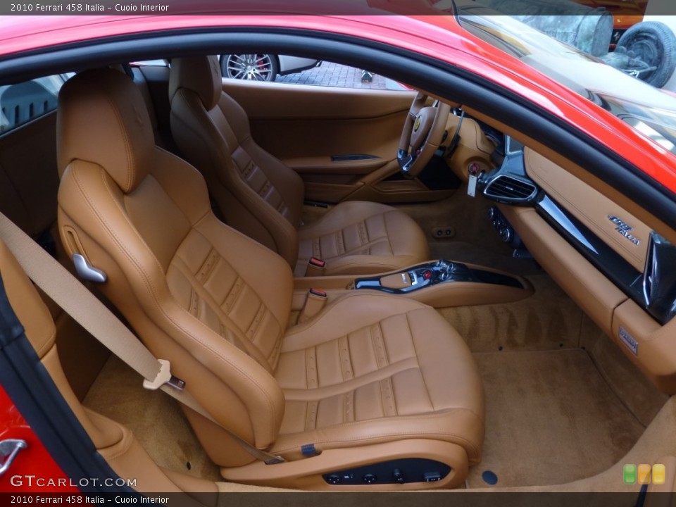 Cuoio Interior Front Seat for the 2010 Ferrari 458 Italia #86721771