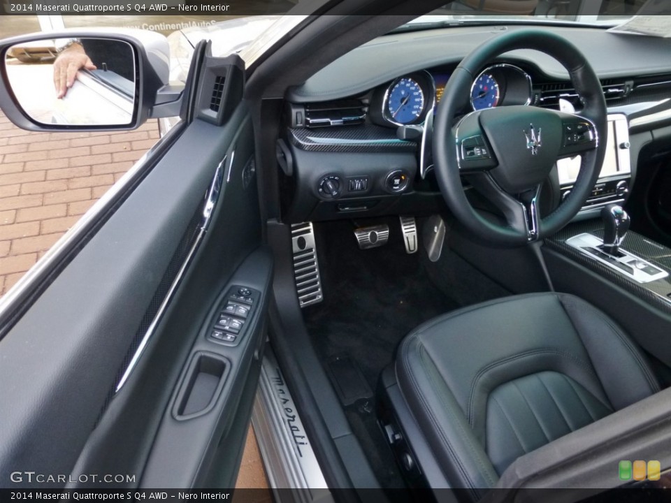 Nero Interior Prime Interior for the 2014 Maserati Quattroporte S Q4 AWD #86722125