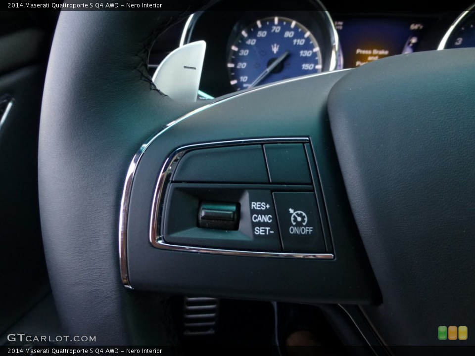 Nero Interior Controls for the 2014 Maserati Quattroporte S Q4 AWD #86722500