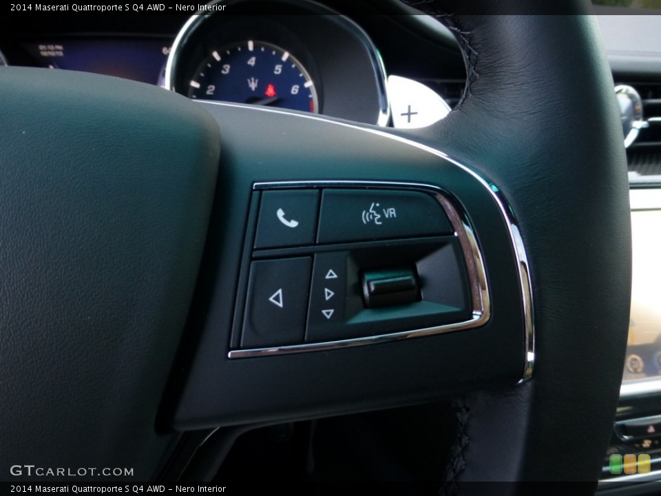 Nero Interior Controls for the 2014 Maserati Quattroporte S Q4 AWD #86722530