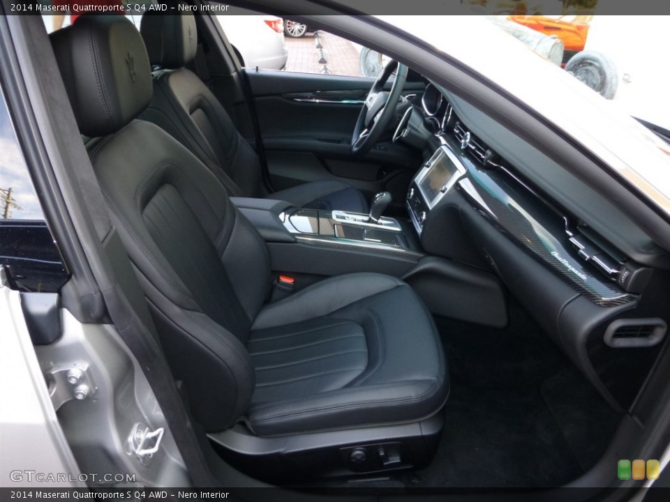 Nero Interior Front Seat for the 2014 Maserati Quattroporte S Q4 AWD #86722659