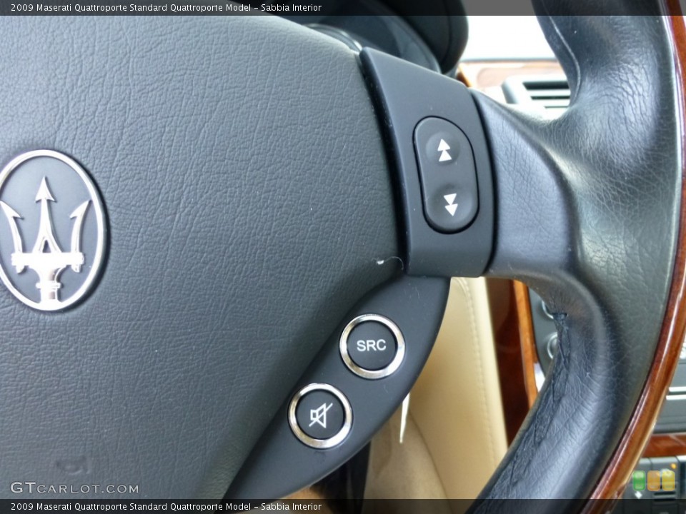 Sabbia Interior Controls for the 2009 Maserati Quattroporte  #86723406