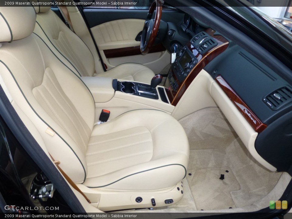 Sabbia Interior Front Seat for the 2009 Maserati Quattroporte  #86723493