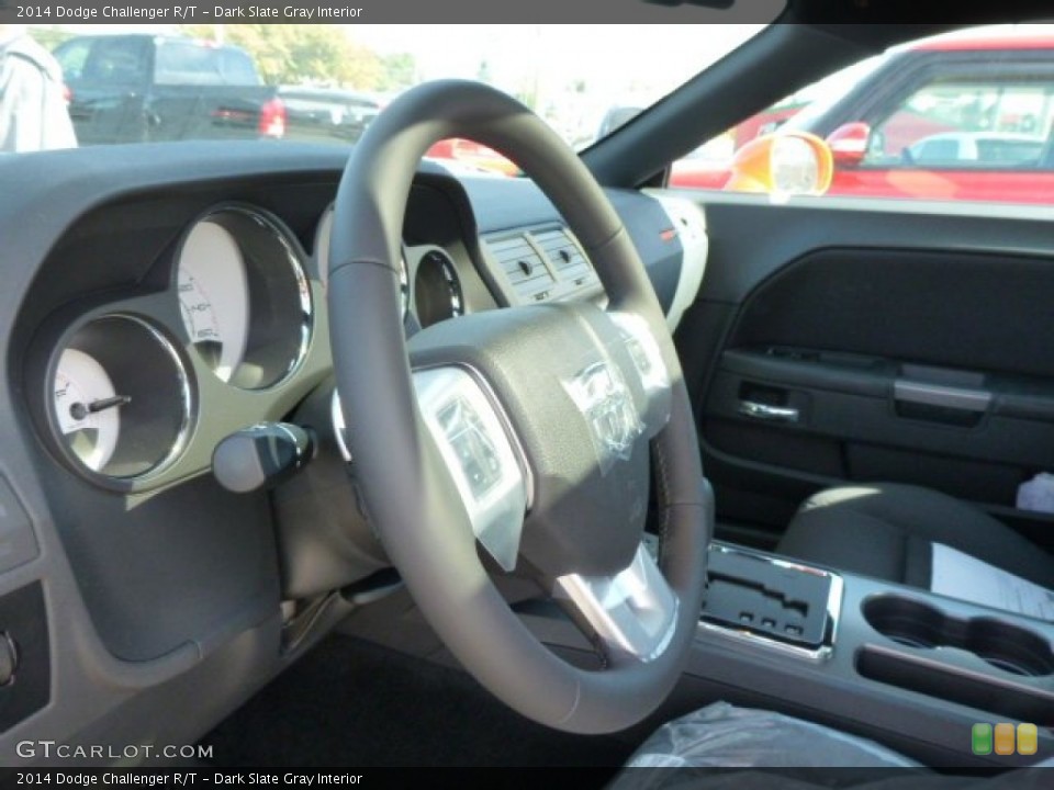 Dark Slate Gray Interior Steering Wheel for the 2014 Dodge Challenger R/T #86723634
