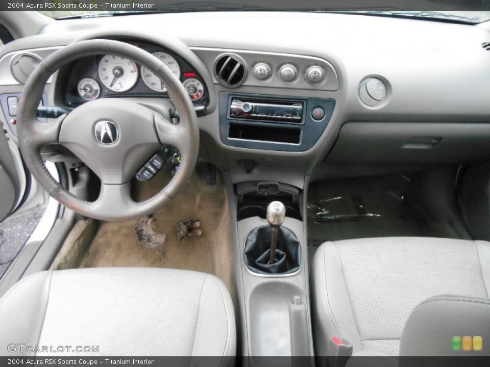 Titanium Interior Dashboard for the 2004 Acura RSX Sports Coupe #86726529