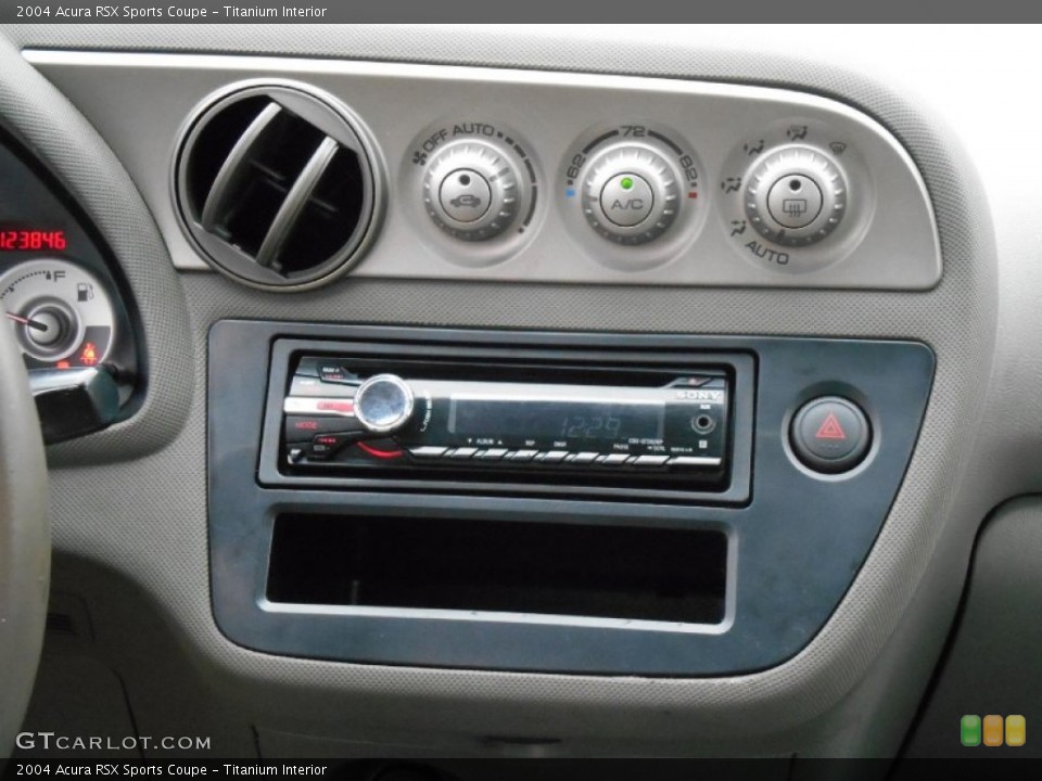 Titanium Interior Controls for the 2004 Acura RSX Sports Coupe #86726553