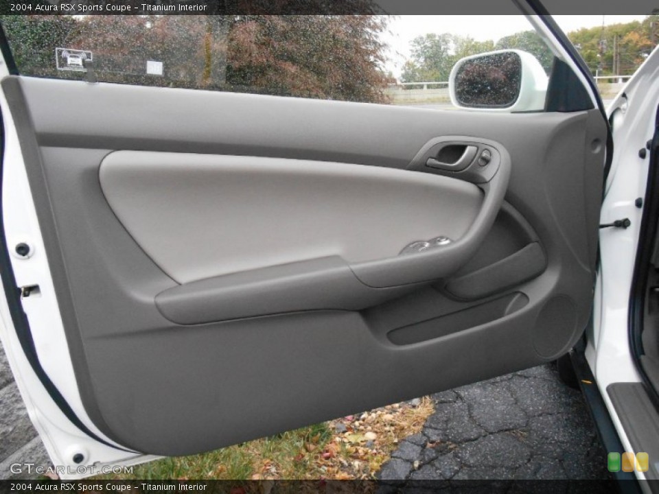 Titanium Interior Door Panel for the 2004 Acura RSX Sports Coupe #86726658