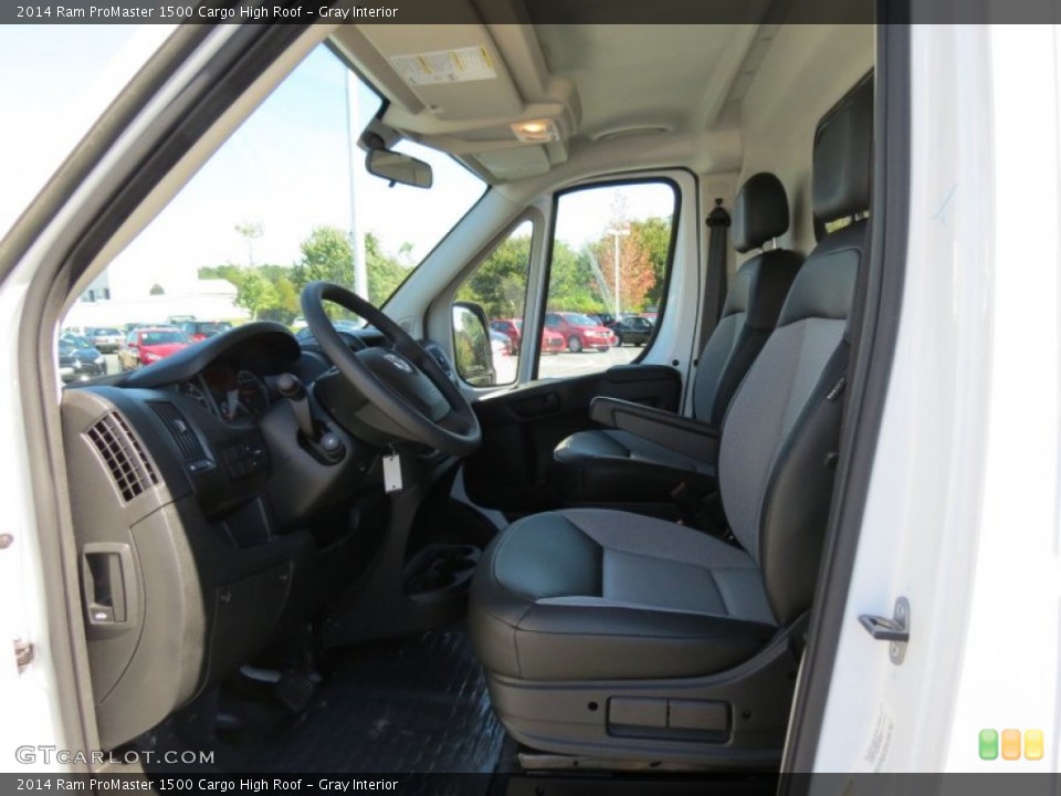 Gray Interior Front Seat for the 2014 Ram ProMaster 1500 Cargo High Roof #86731449