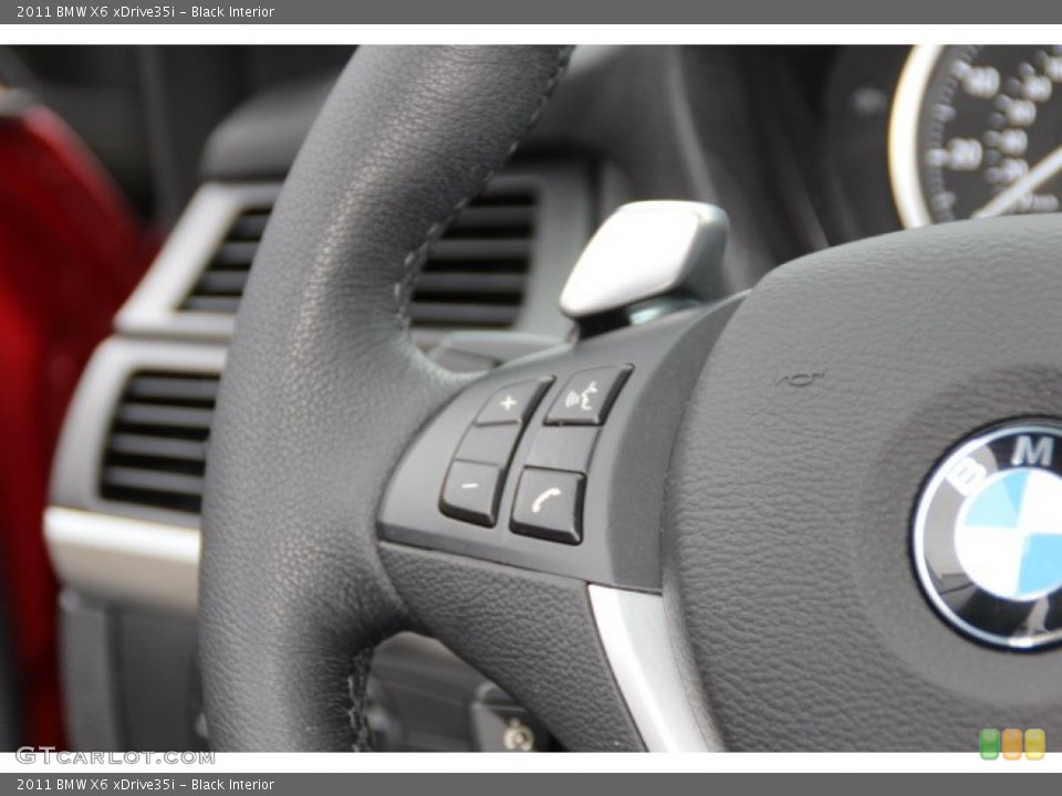 Black Interior Controls for the 2011 BMW X6 xDrive35i #86733291