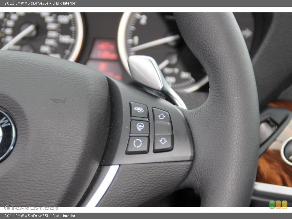 Black Interior Controls for the 2011 BMW X6 xDrive35i #86733312