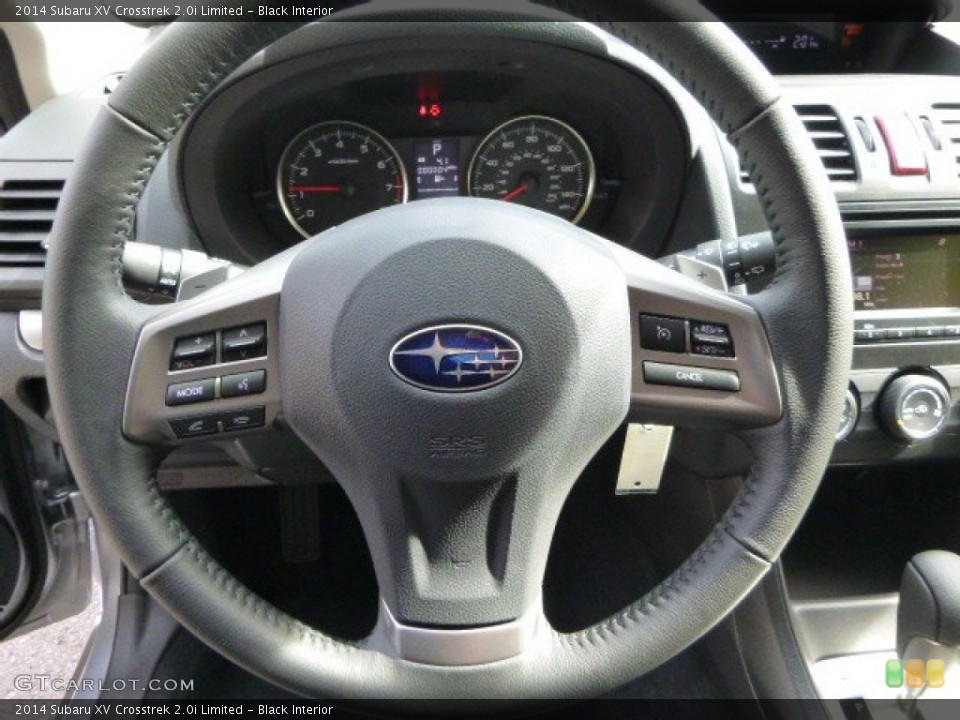 Black Interior Steering Wheel for the 2014 Subaru XV Crosstrek 2.0i Limited #86738020