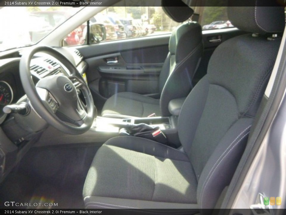 Black Interior Photo for the 2014 Subaru XV Crosstrek 2.0i Premium #86738364