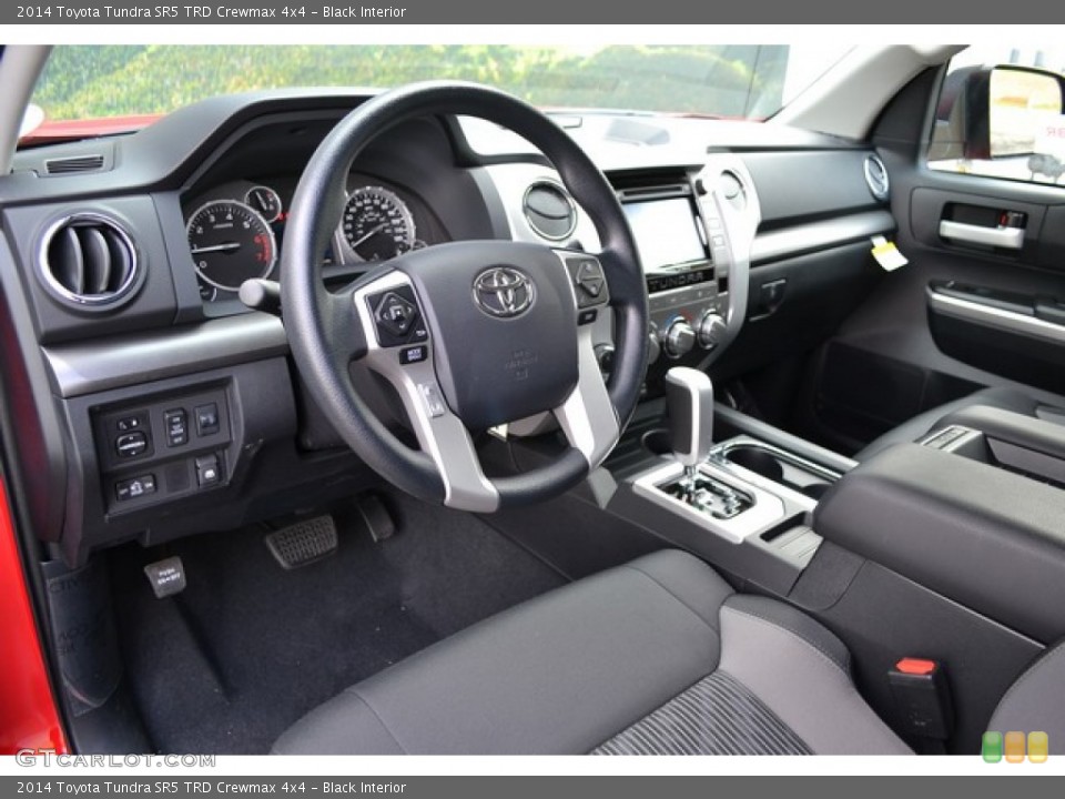 Black Interior Photo for the 2014 Toyota Tundra SR5 TRD Crewmax 4x4 #86739594