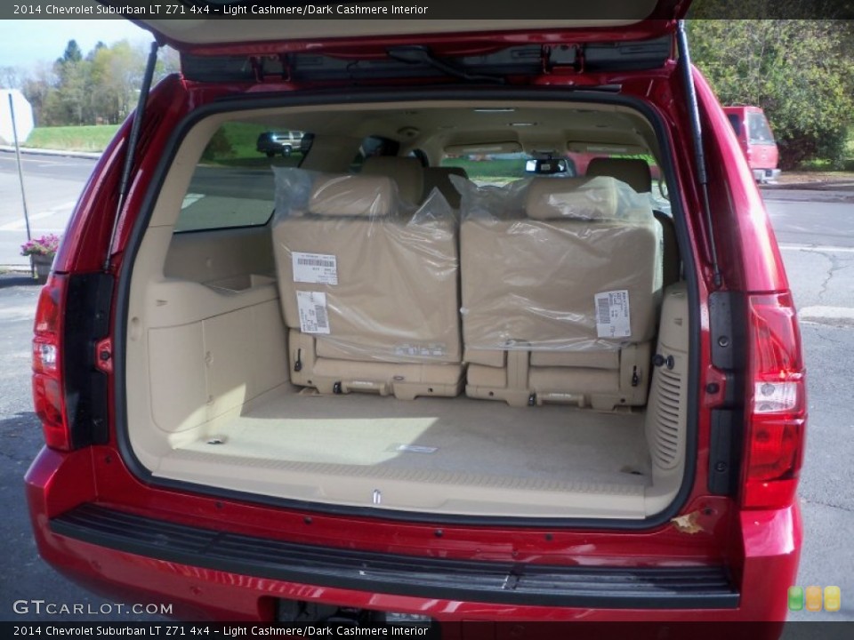 Light Cashmere/Dark Cashmere Interior Trunk for the 2014 Chevrolet Suburban LT Z71 4x4 #86744340