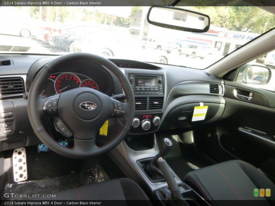 Carbon Black Interior Dashboard for the 2014 Subaru Impreza WRX 4 Door #86746323