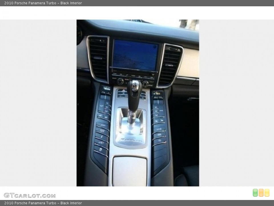 Black Interior Controls for the 2010 Porsche Panamera Turbo #86750769