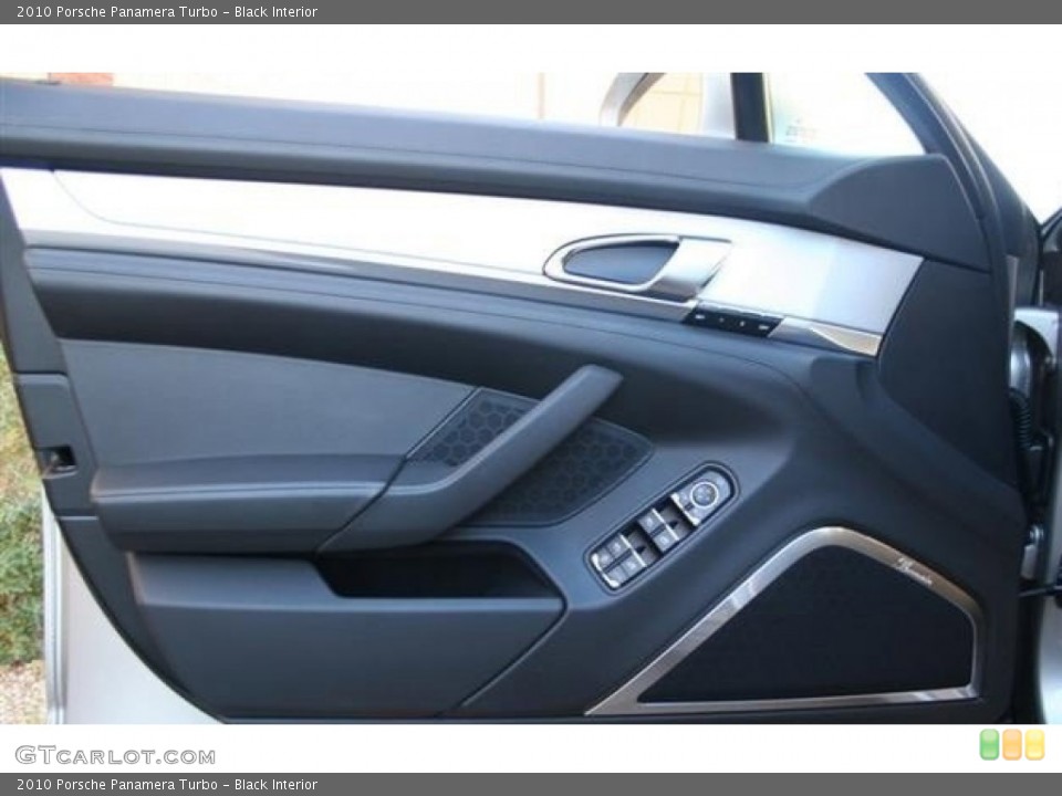 Black Interior Door Panel for the 2010 Porsche Panamera Turbo #86750853