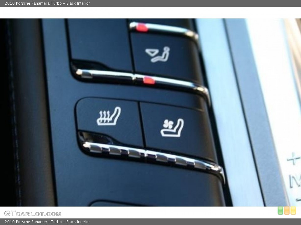 Black Interior Controls for the 2010 Porsche Panamera Turbo #86750862