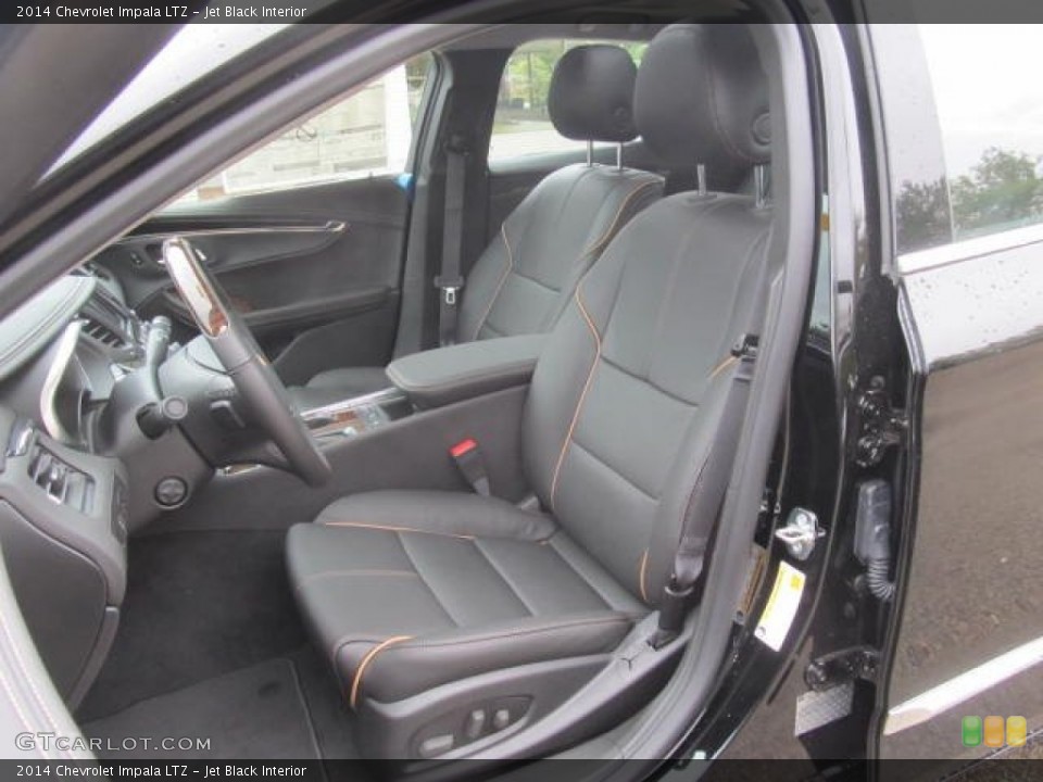 Jet Black Interior Front Seat for the 2014 Chevrolet Impala LTZ #86750865