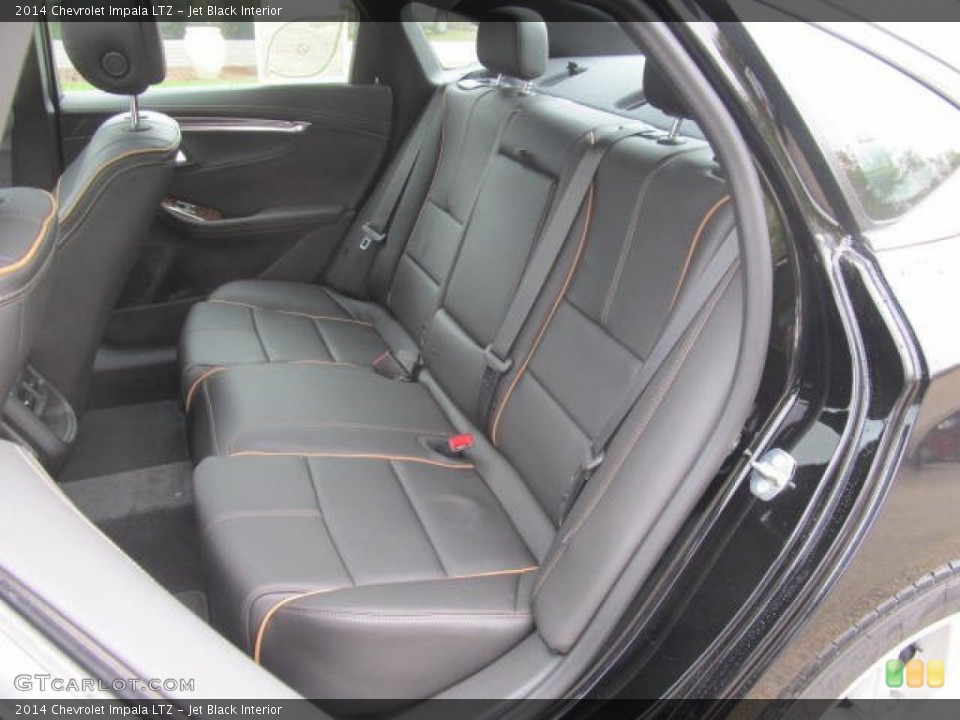 Jet Black Interior Rear Seat for the 2014 Chevrolet Impala LTZ #86750889