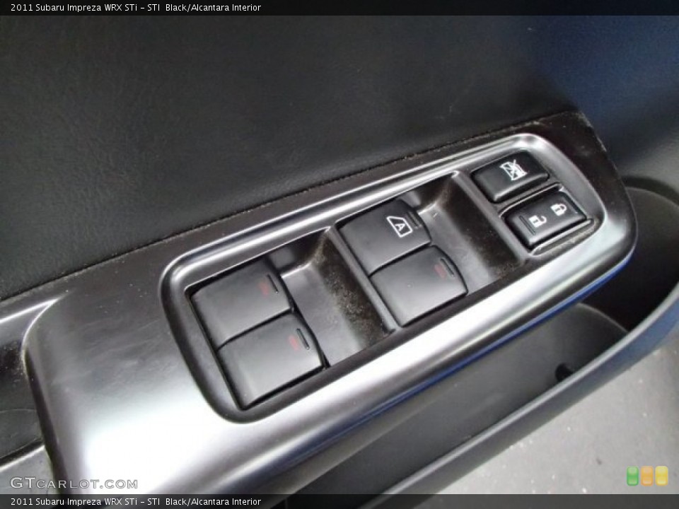 STI  Black/Alcantara Interior Controls for the 2011 Subaru Impreza WRX STi #86751312