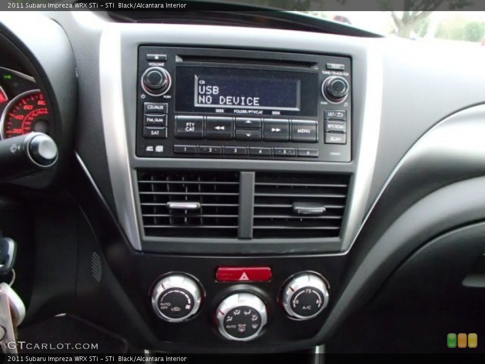 STI  Black/Alcantara Interior Controls for the 2011 Subaru Impreza WRX STi #86751336