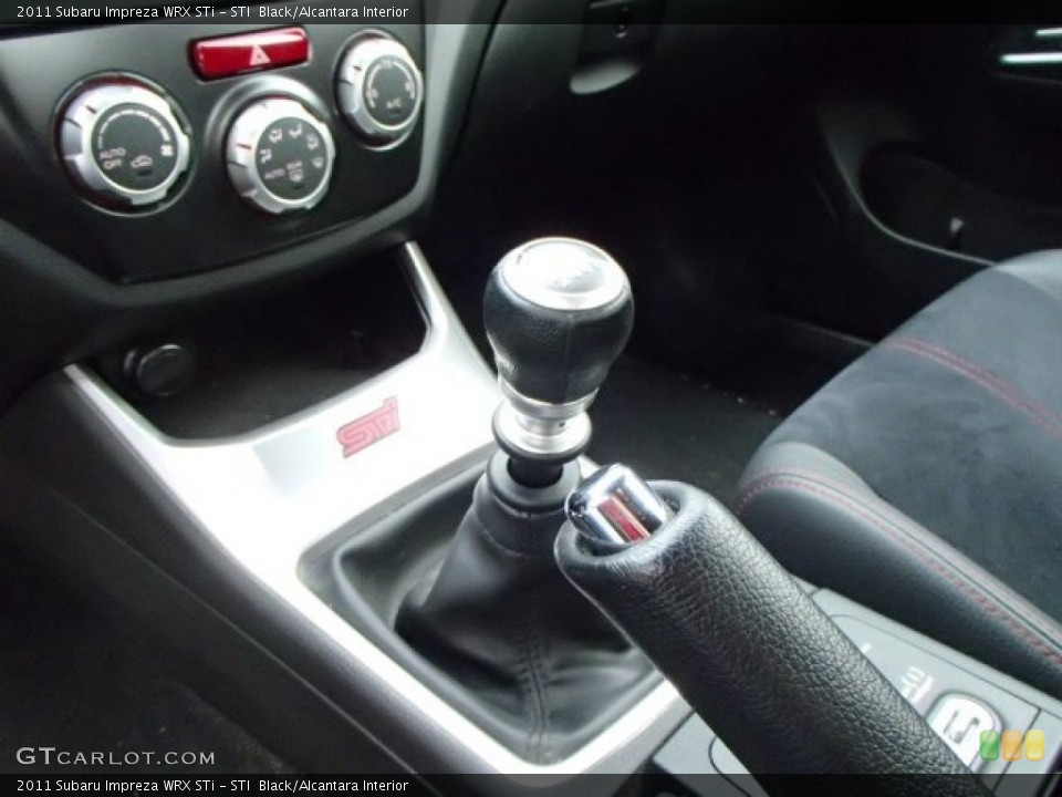 STI  Black/Alcantara Interior Transmission for the 2011 Subaru Impreza WRX STi #86751354