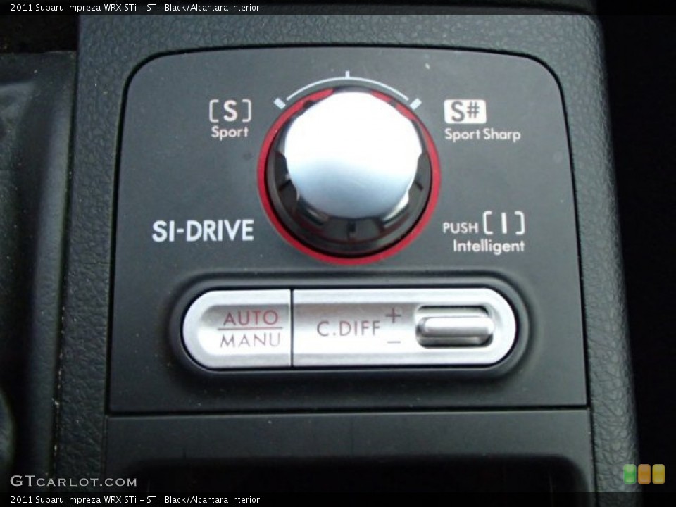 STI  Black/Alcantara Interior Controls for the 2011 Subaru Impreza WRX STi #86751372