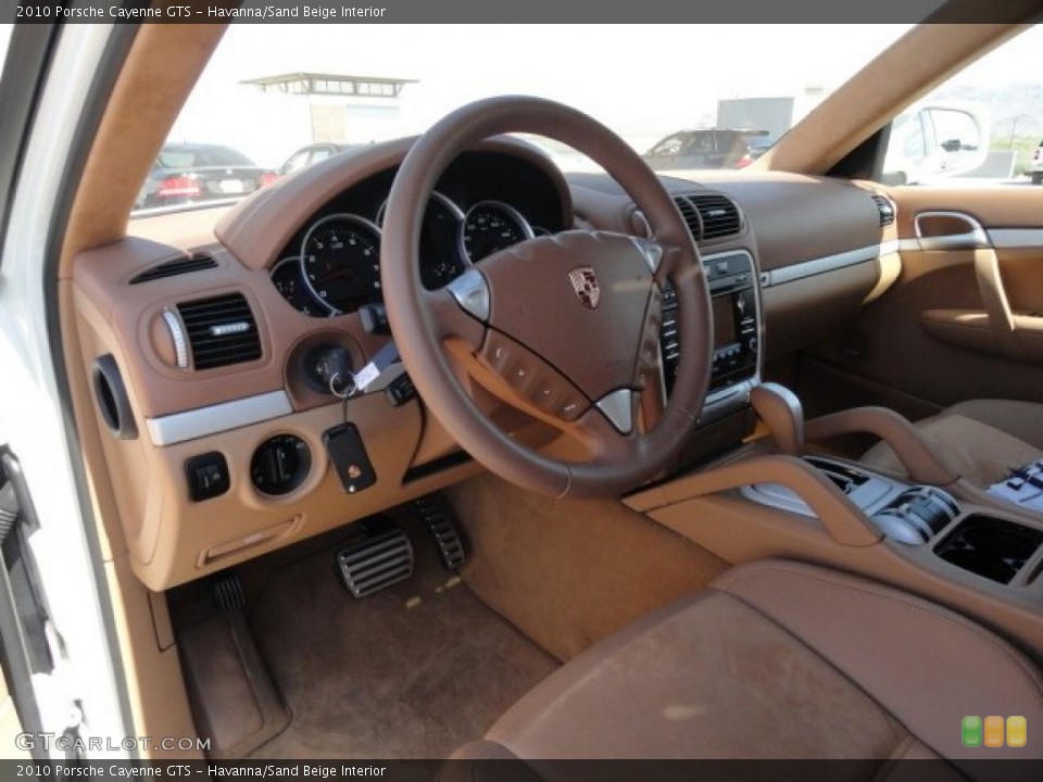 Havanna/Sand Beige Interior Photo for the 2010 Porsche Cayenne GTS #86752851