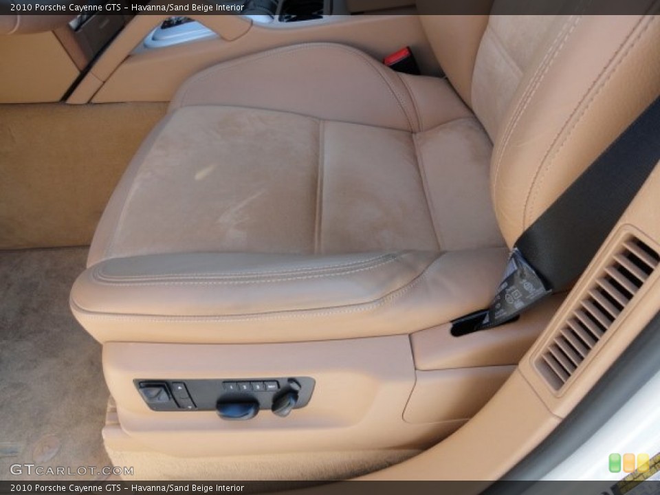 Havanna/Sand Beige Interior Front Seat for the 2010 Porsche Cayenne GTS #86752944