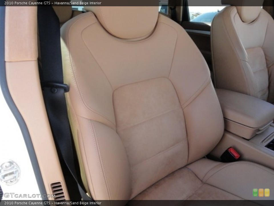 Havanna/Sand Beige Interior Front Seat for the 2010 Porsche Cayenne GTS #86752980