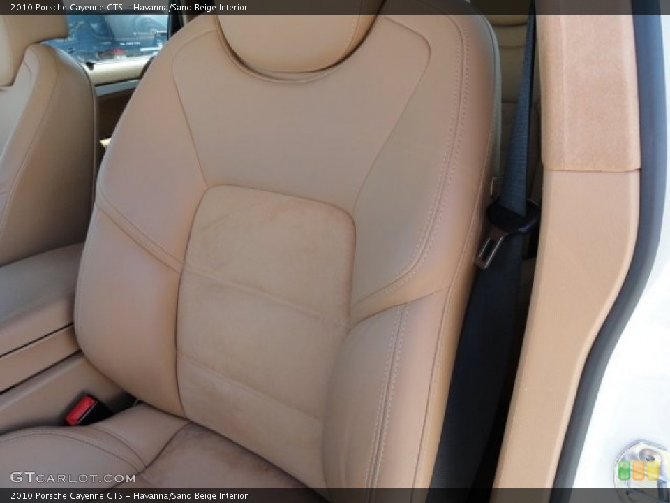 Havanna/Sand Beige Interior Front Seat for the 2010 Porsche Cayenne GTS #86752998