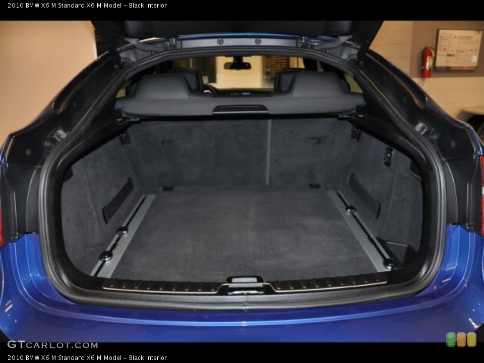 Black Interior Trunk for the 2010 BMW X6 M  #86756430