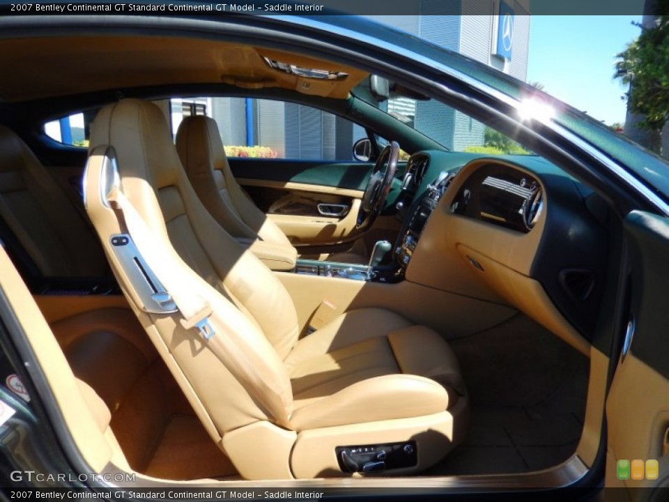 Saddle Interior Front Seat for the 2007 Bentley Continental GT  #86758749