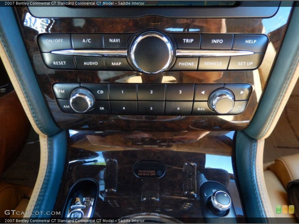 Saddle Interior Controls for the 2007 Bentley Continental GT  #86758908