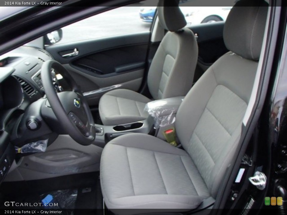 Gray Interior Front Seat for the 2014 Kia Forte LX #86760112