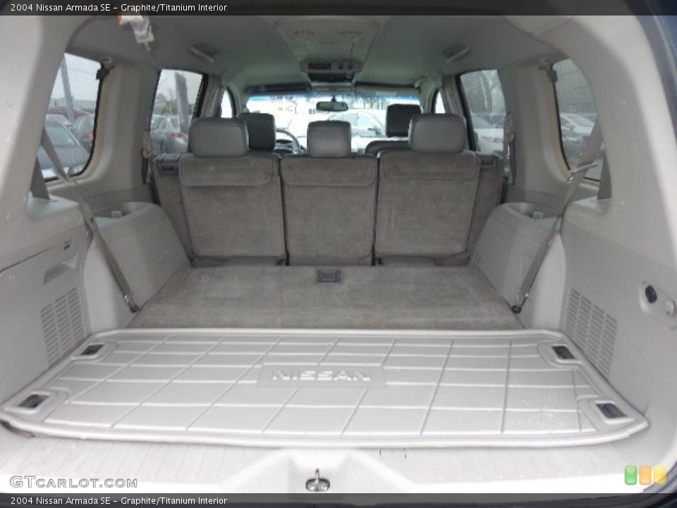Graphite/Titanium Interior Trunk for the 2004 Nissan Armada SE #86761568