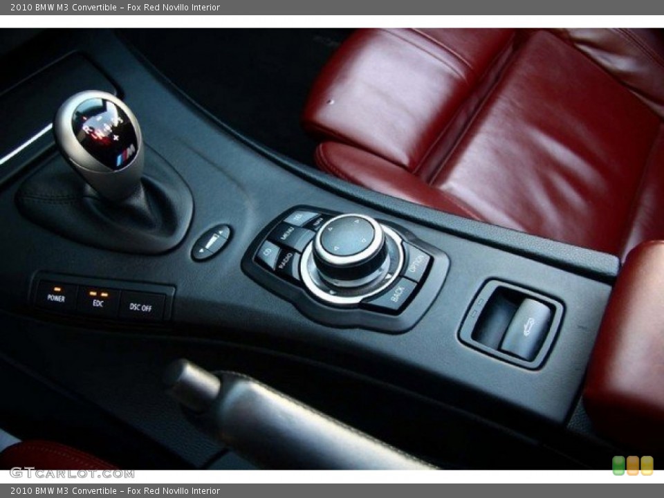 Fox Red Novillo Interior Controls for the 2010 BMW M3 Convertible #86761620