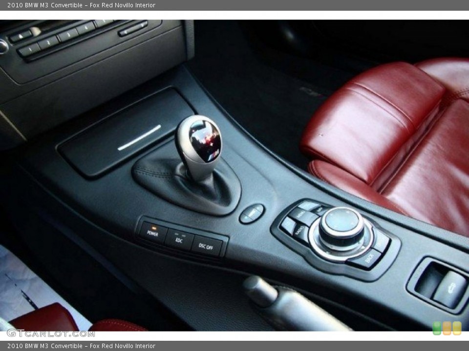 Fox Red Novillo Interior Transmission for the 2010 BMW M3 Convertible #86761646