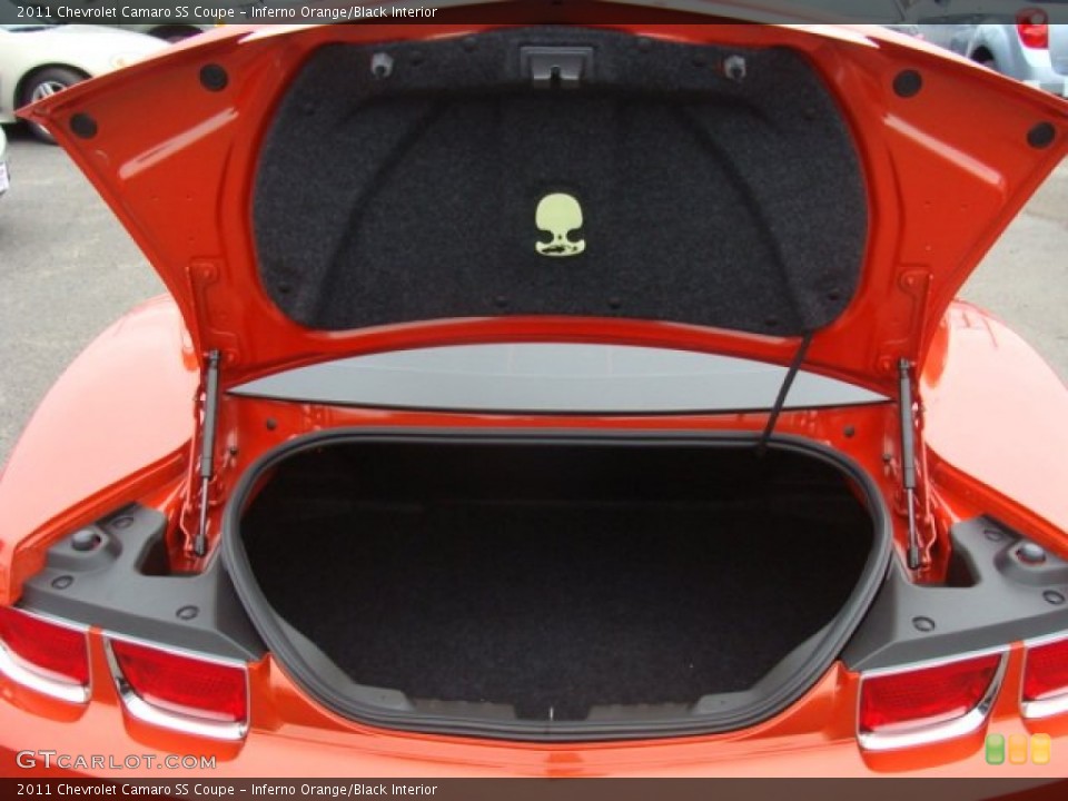 Inferno Orange/Black Interior Trunk for the 2011 Chevrolet Camaro SS Coupe #86762997