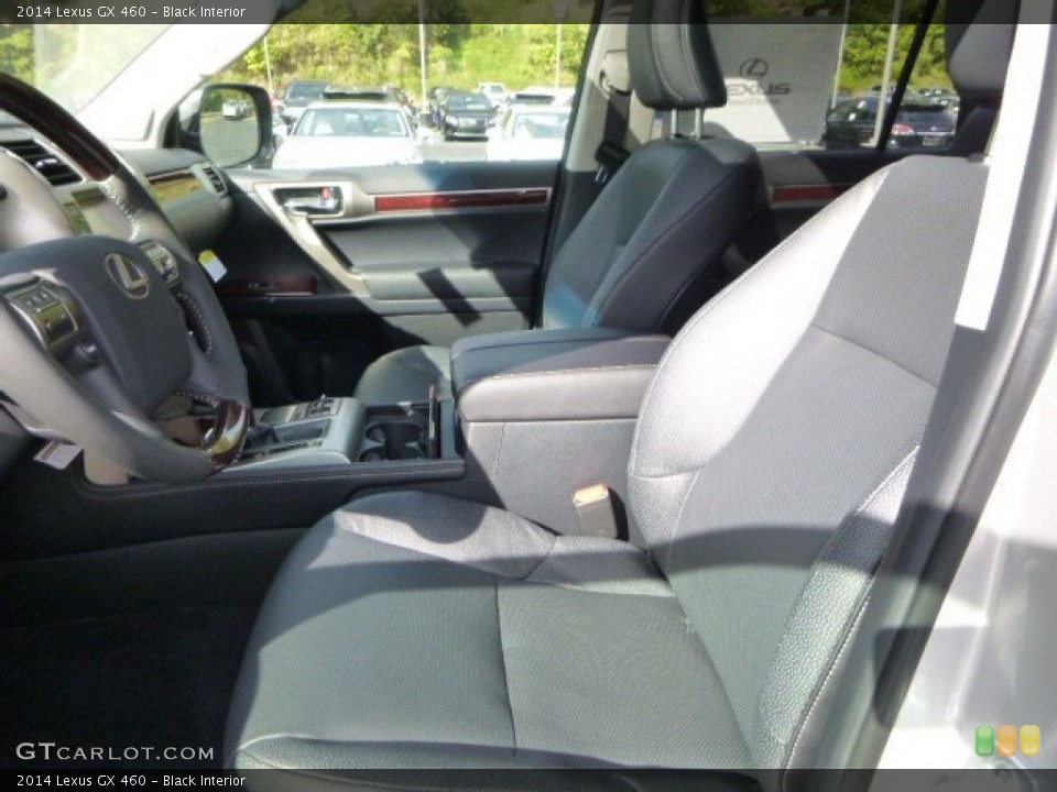 Black Interior Front Seat for the 2014 Lexus GX 460 #86763348