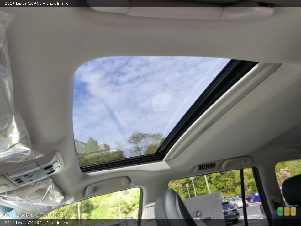 Black Interior Sunroof for the 2014 Lexus GX 460 #86763441
