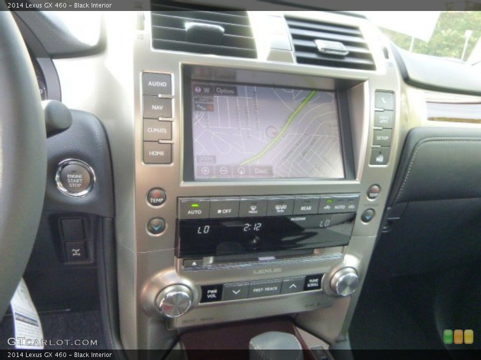 Black Interior Controls for the 2014 Lexus GX 460 #86763516