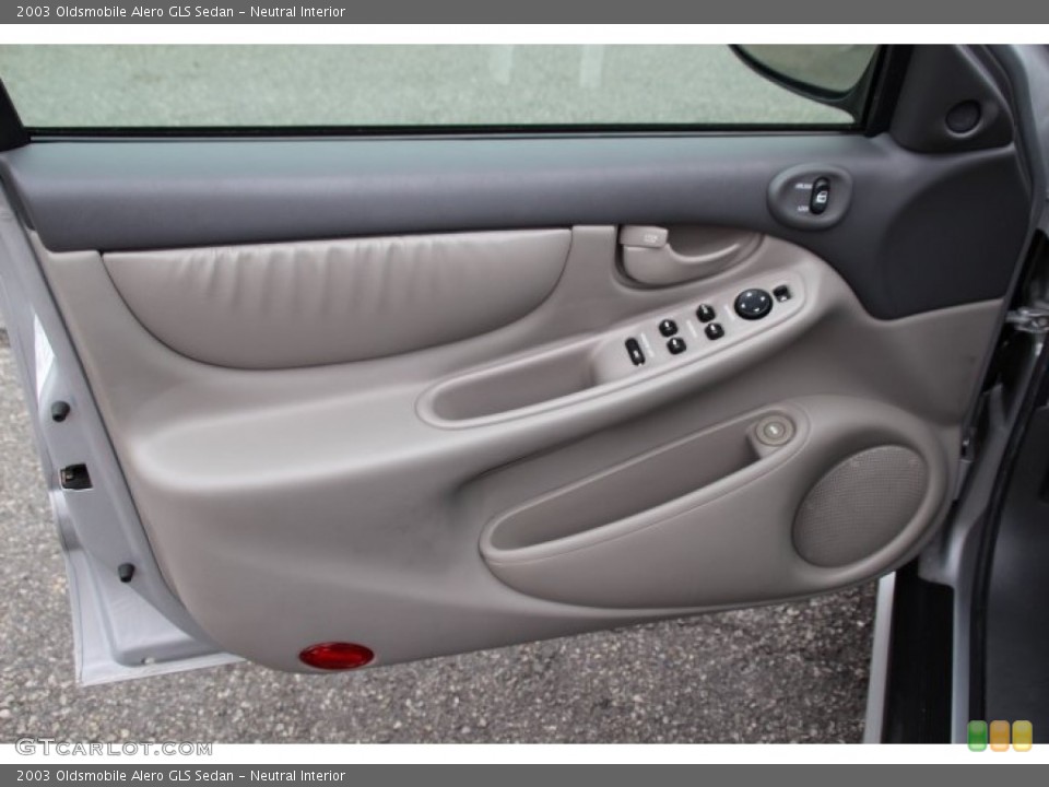 Neutral Interior Door Panel for the 2003 Oldsmobile Alero GLS Sedan #86766999