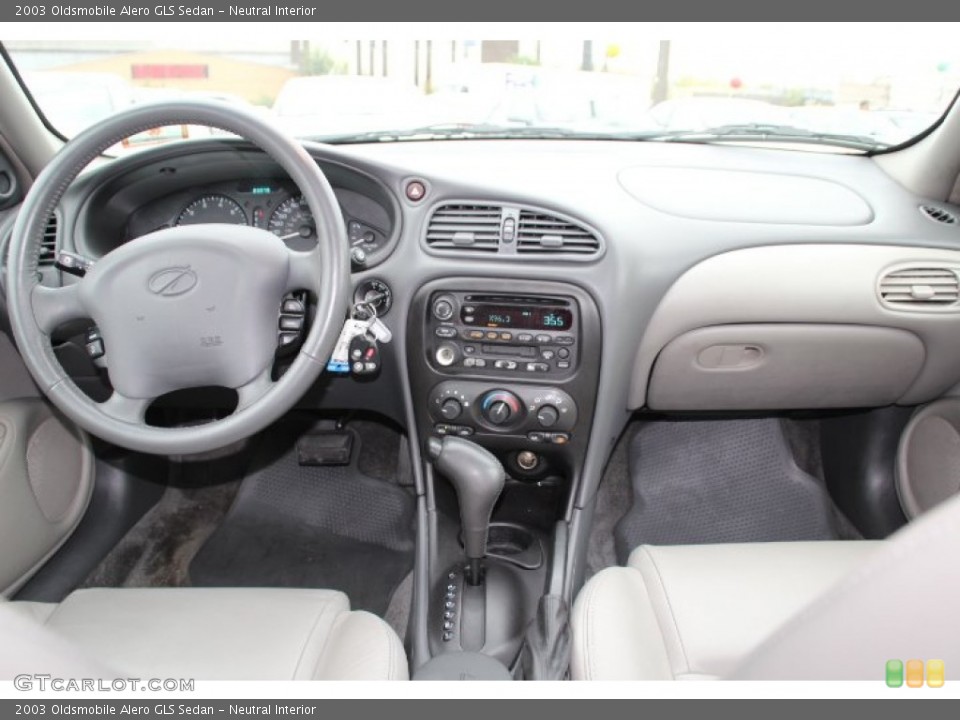 Neutral Interior Dashboard for the 2003 Oldsmobile Alero GLS Sedan #86767063