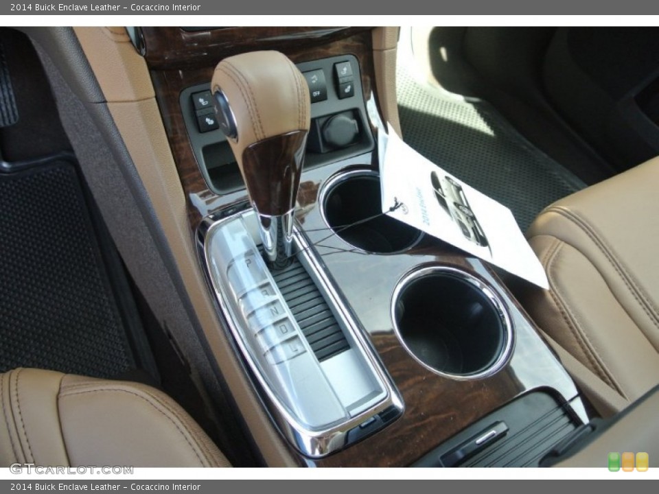 Cocaccino Interior Transmission for the 2014 Buick Enclave Leather #86768094