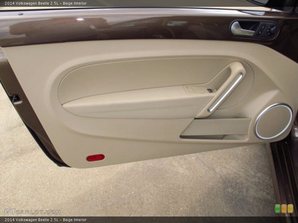 Beige Interior Door Panel for the 2014 Volkswagen Beetle 2.5L #86769699