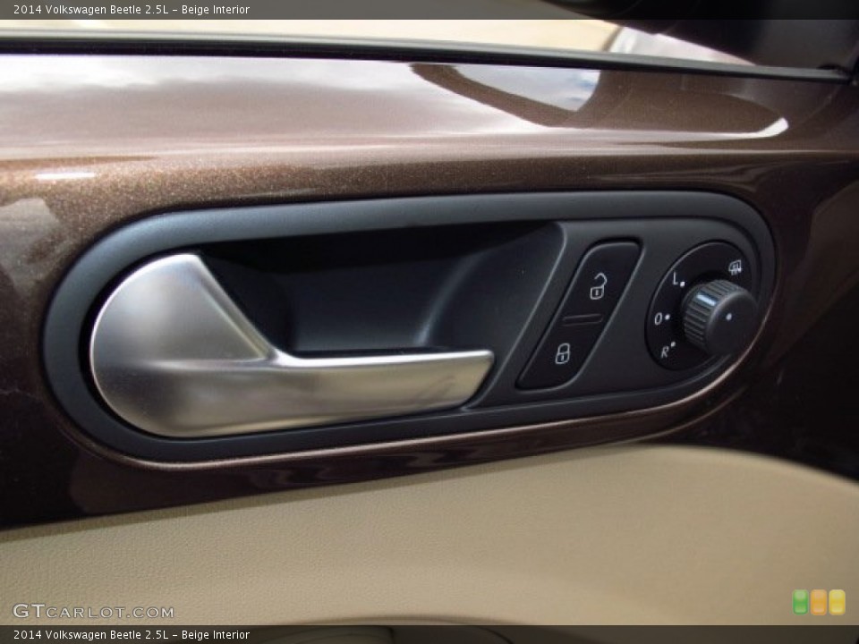 Beige Interior Controls for the 2014 Volkswagen Beetle 2.5L #86769774